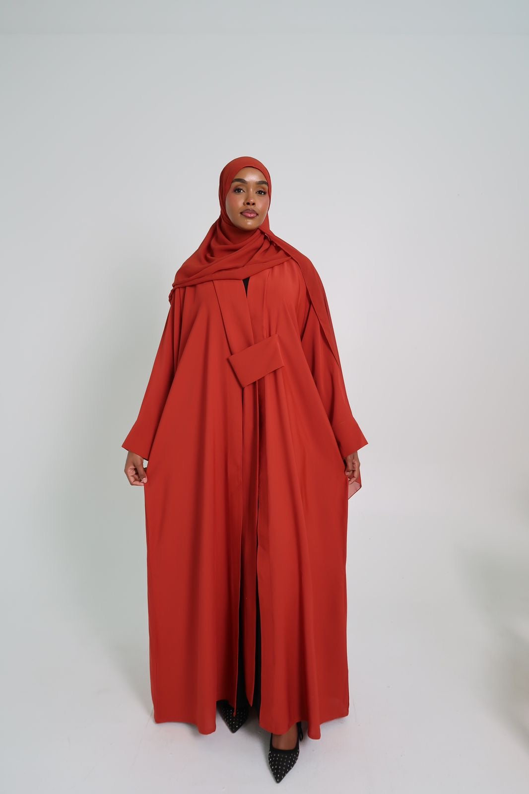 Sienna Orange Abaya
