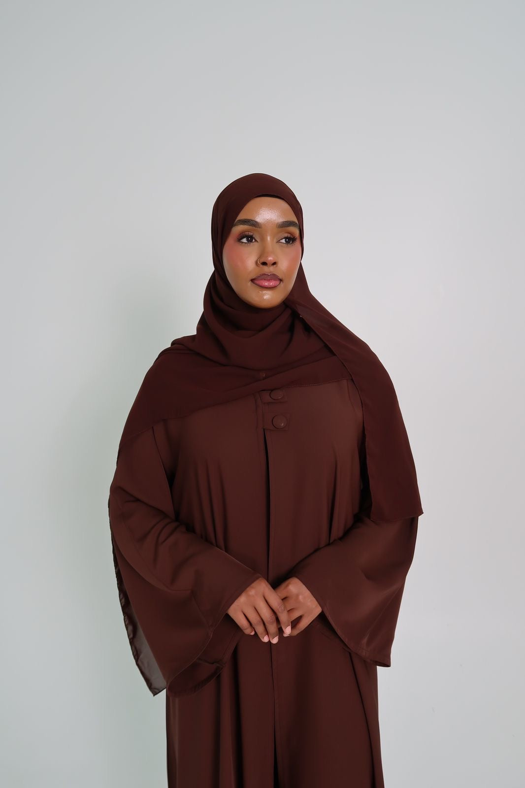 Sepia Brown Abaya