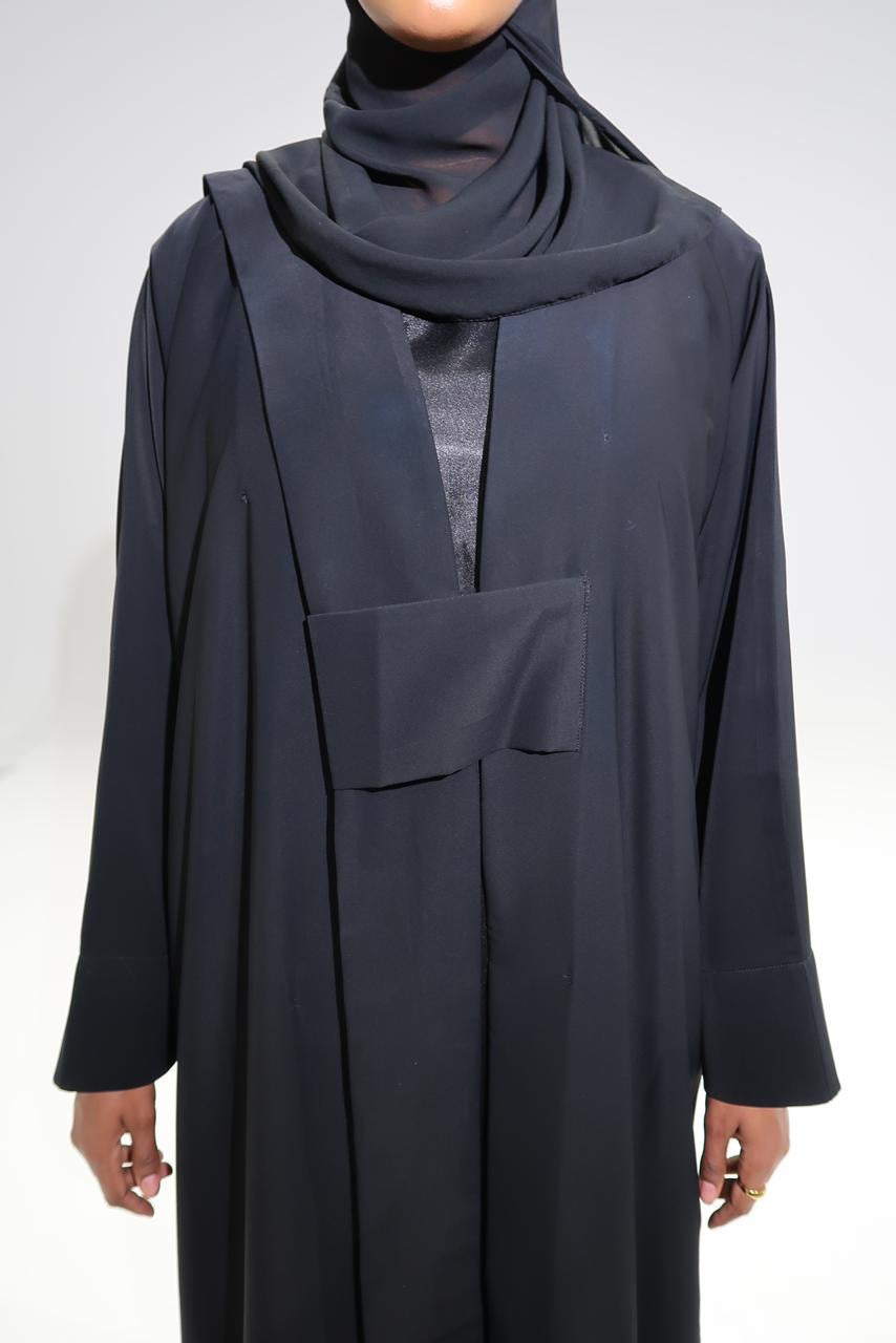 Matte Black Abaya