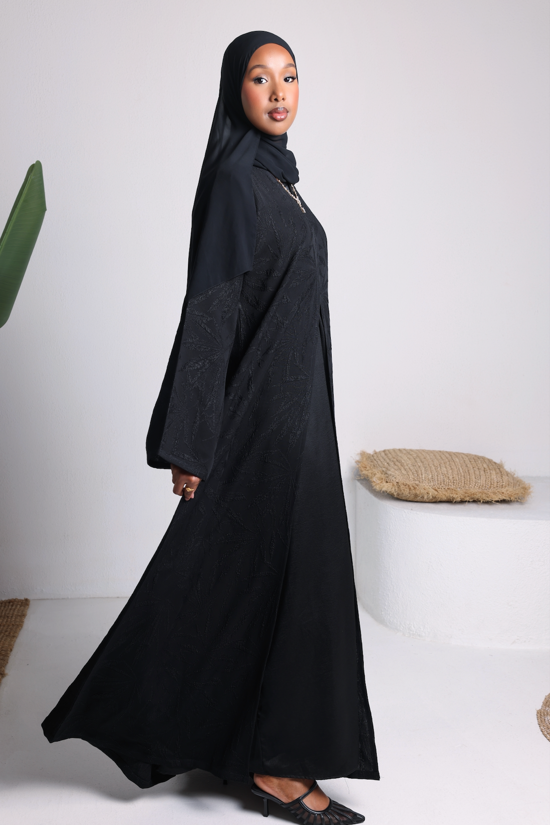 Kaba A-Line Abaya