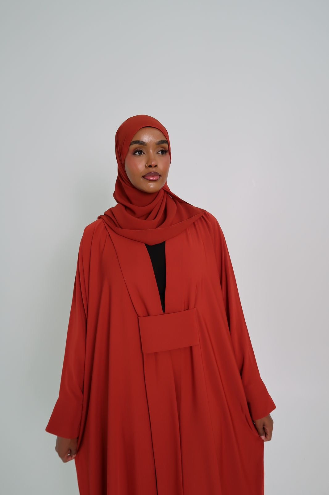 Sienna Orange Abaya