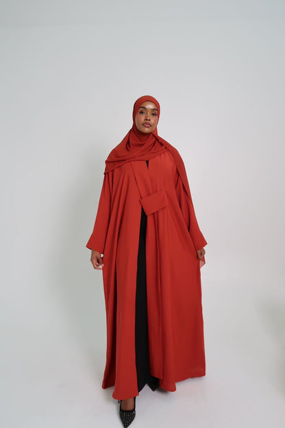 Sienna Orange Abaya