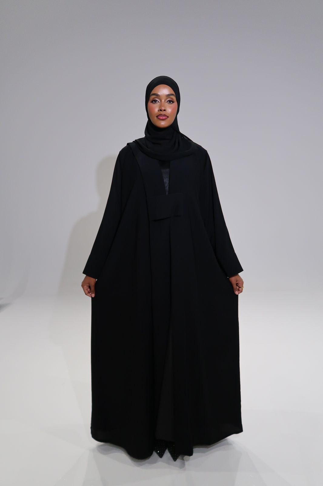 Matte Black Abaya