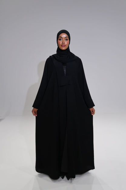 Matte Black Abaya