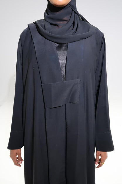 Matte Black Abaya