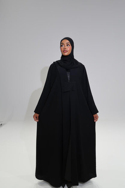 Matte Black Abaya