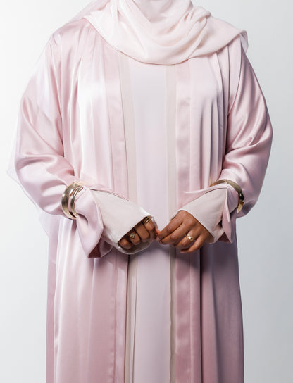 Barbie Satin Abaya With Soft Hands Details