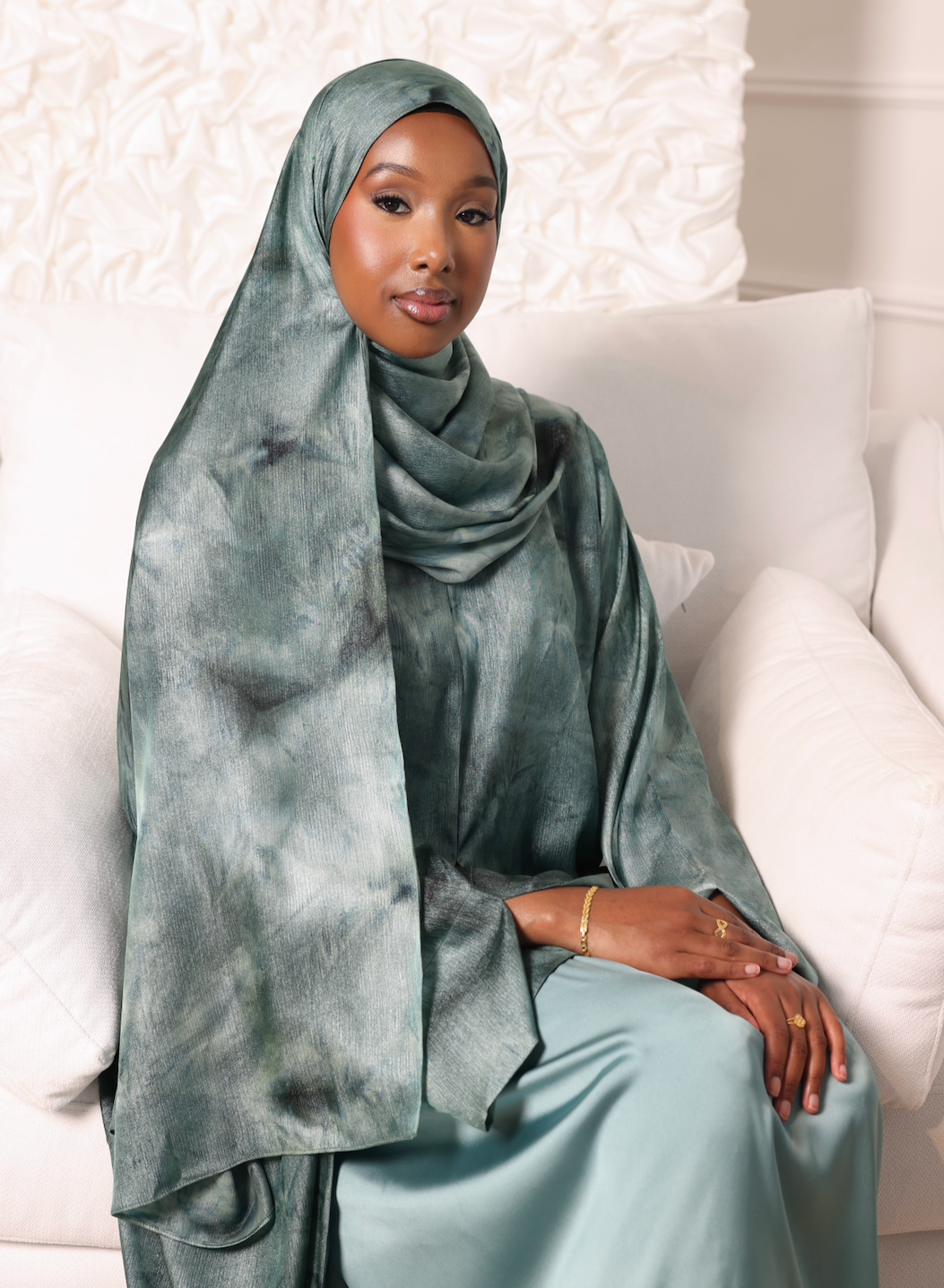 Toph Pattern Abaya