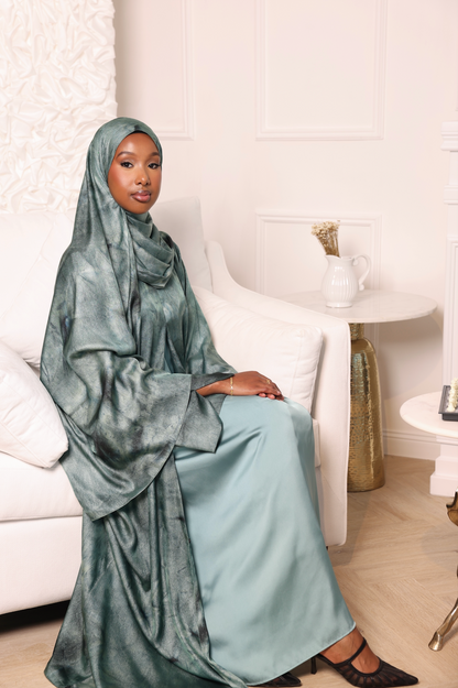 Toph Pattern Abaya