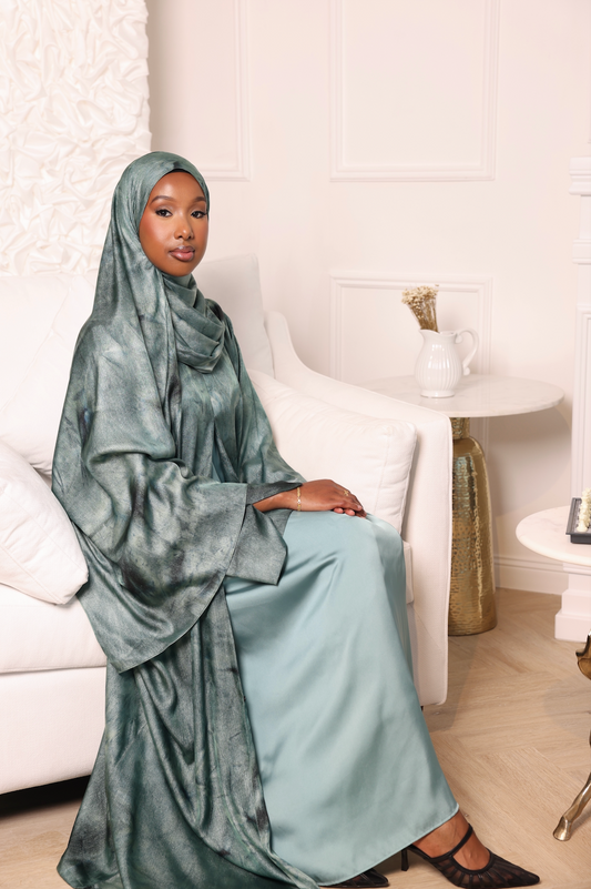 Toph Pattern Abaya