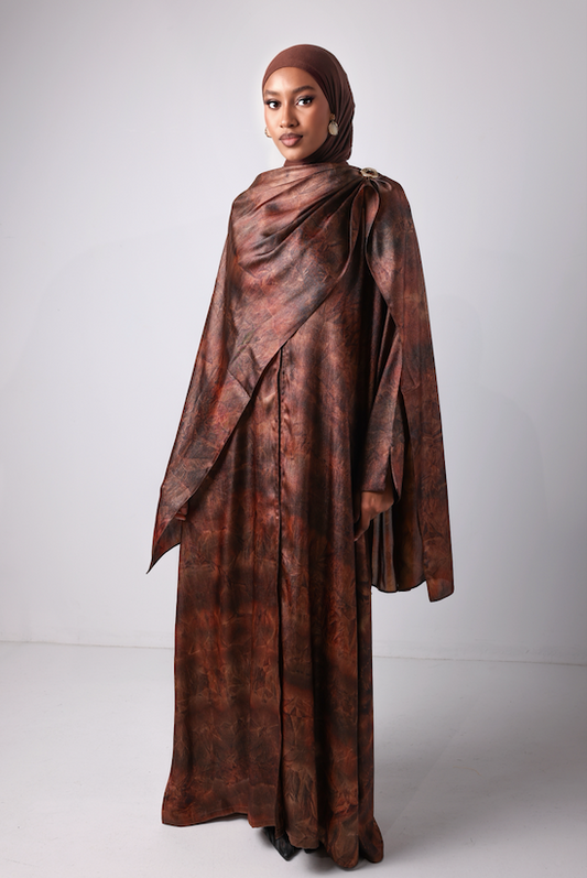 Hazel Pattern Abaya
