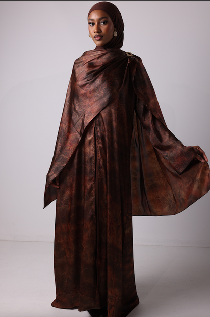 Hazel Pattern Abaya